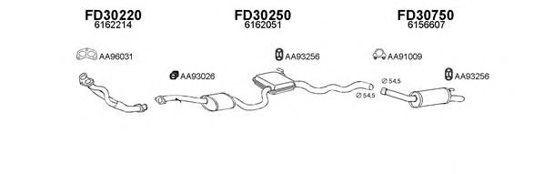VENEPORTE 300468 Exhaust System